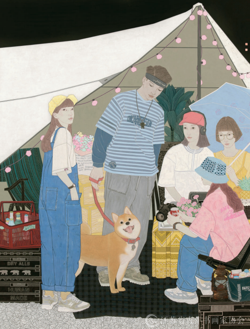 张岳月工笔画创作谈