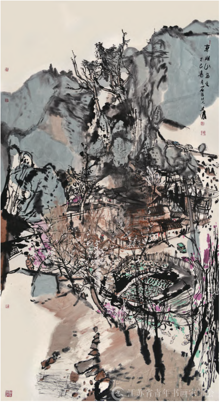 梁明山水画众评